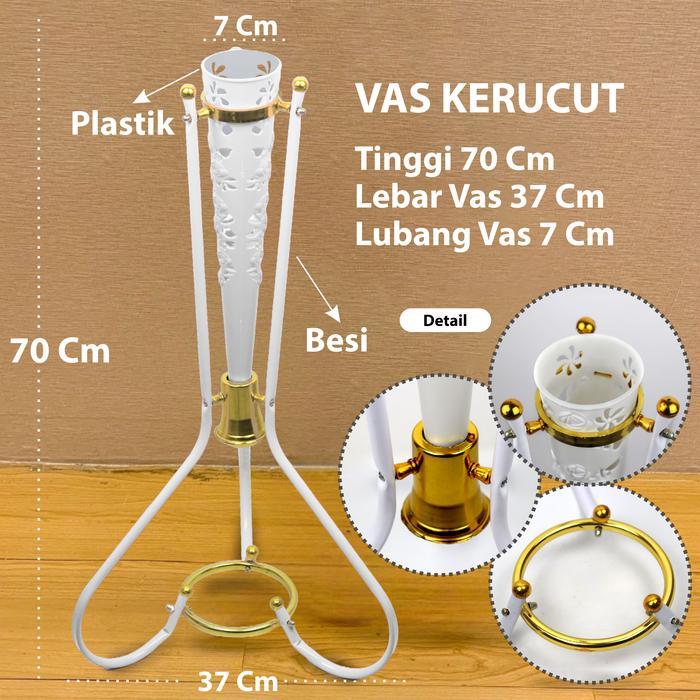 NEW!! [V-K001] VAS BUNGA KERUCUT