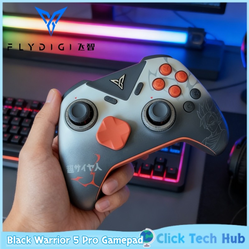 Flydigi Black Warrior 5 Pro Gamepad Z Co Branded Switch Wireless Pc Mobile Version Game Controller