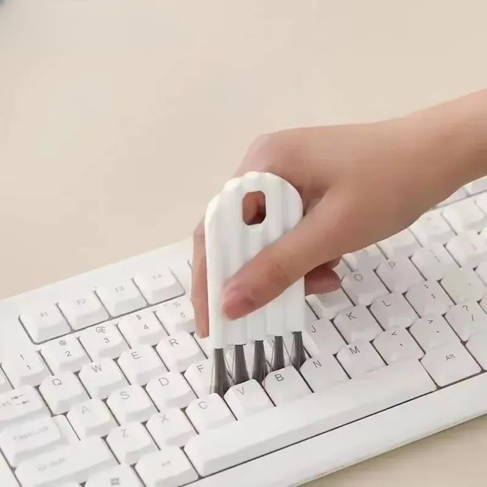 Multifunctional Duster Keyboard Soft Brush Bendable Computer Cleaning Brush Soft Tiny Keyboard