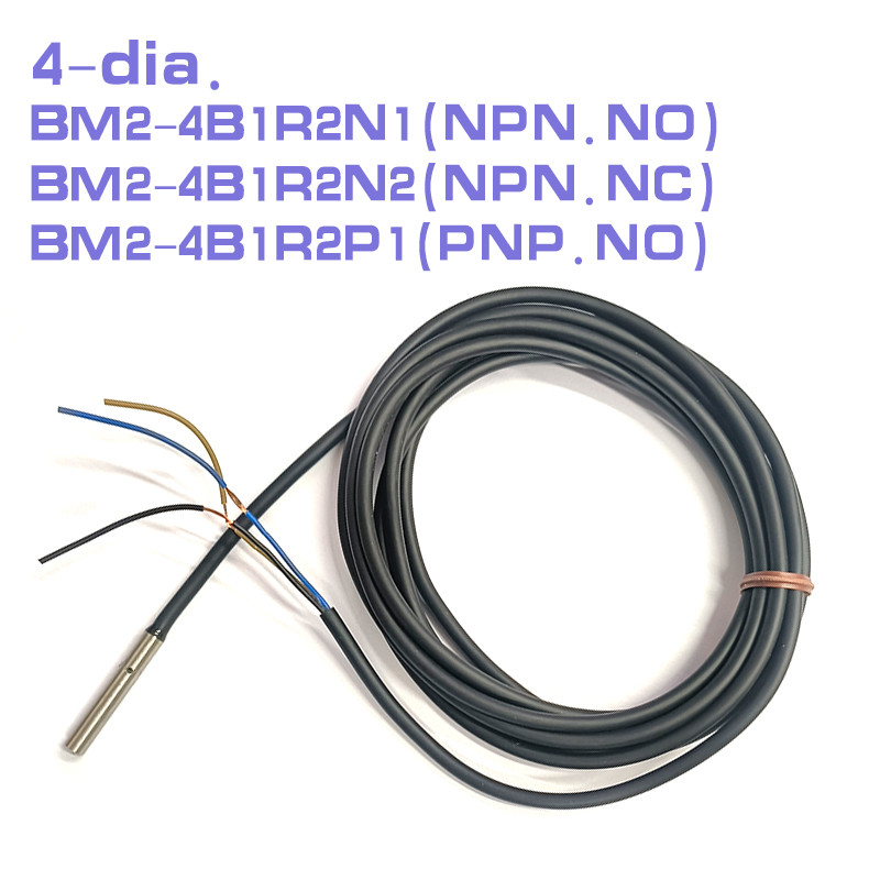 4mm M5 Small-diameter Proximity Sensor Switch Inductive metal induction 12-24VDC Sensing