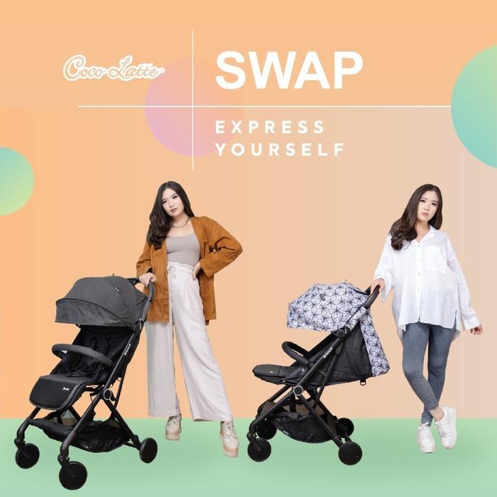 Strollers Cocolatte Swap Reversible Compact / Kereta Dorong Bayi