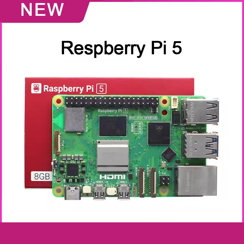 PROMO Raspberry Pi 5 4GB/8GB Development Board LINUX Suite Computer AI programming Motherboard Raspberry Pi 5 4G/8GB