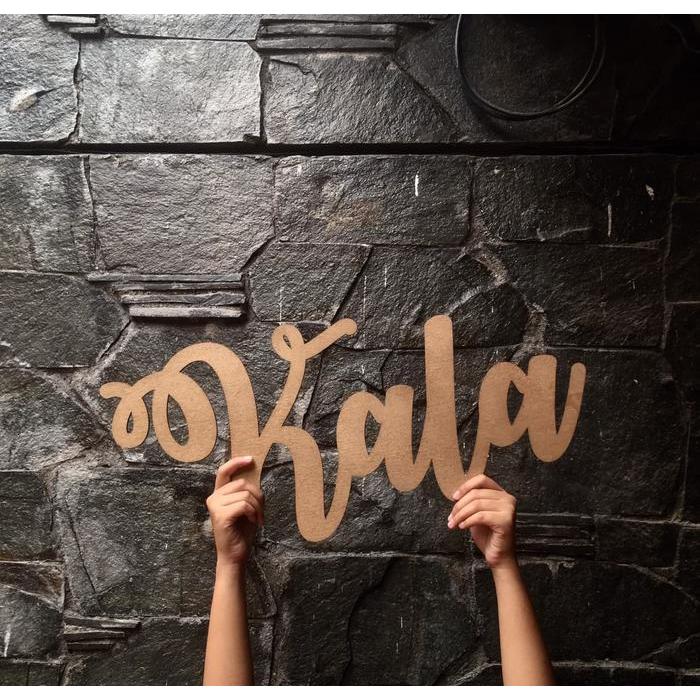 Custom Wall Name Size 50 cm