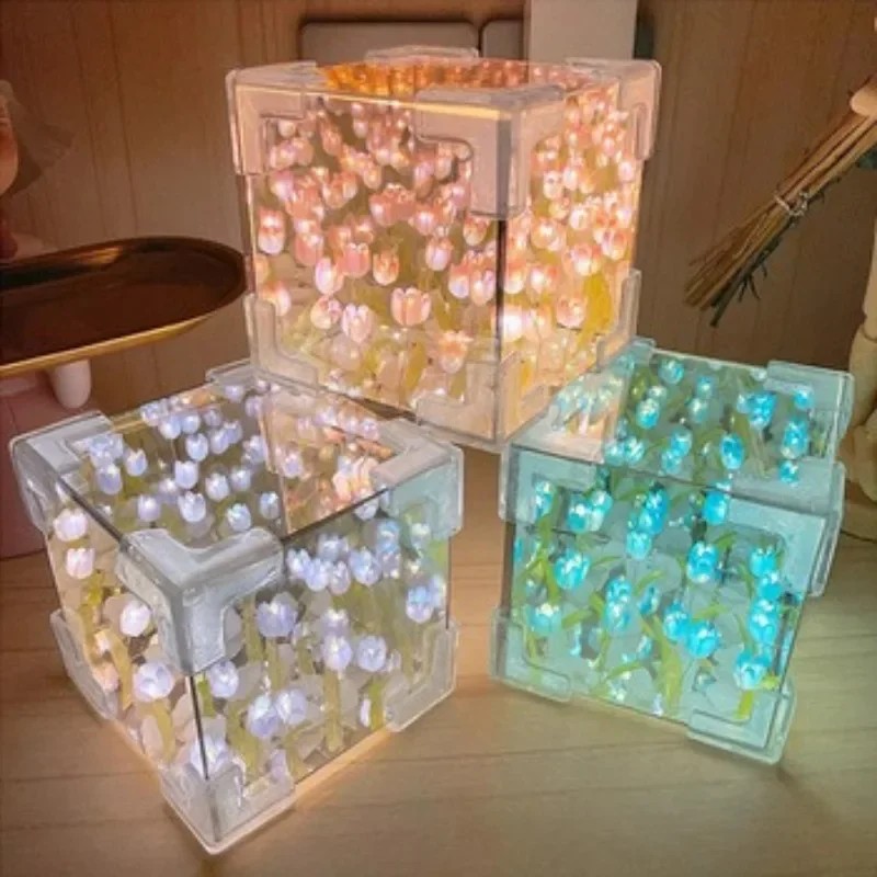 Handmade DIY Tulip Nightlight Complete Material Package