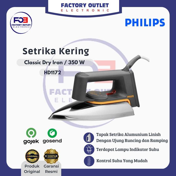 Philips Setrika - HD1172 - Abu-Abu