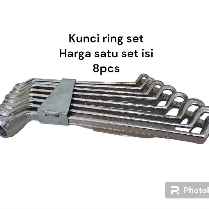 Kunci ring set 8 pcs kunci ring satu set 8pcs