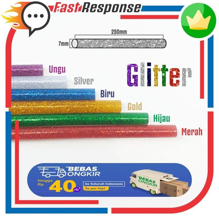 Lem Tembak Glitter Kecil 10pcs/Pack
