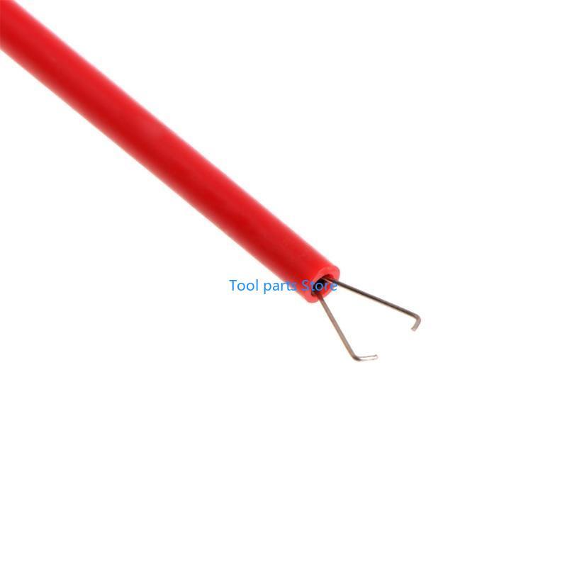 Insulated Quick Test Hook Clip Testing Probe Plug Leads Connection L8RA