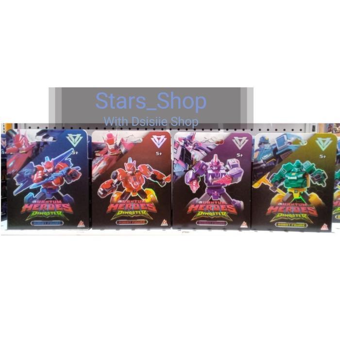 Quantum Heroes Dinoster Robot Figure Collection Original