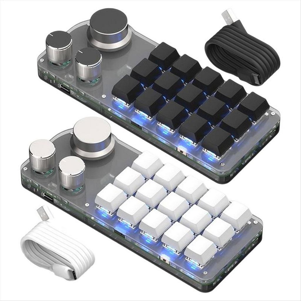 Exquisite-Gaming Keyboard With Memory Function Hot Swappable Programmable Numpad Full Key