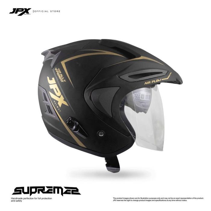 JPX Supreme 2 Solid Helm Half face