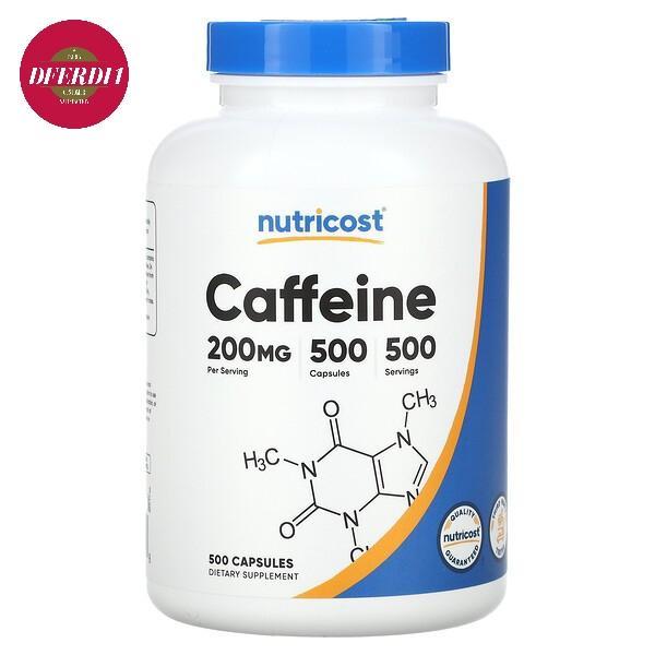 Nutricost Caffeine 200 mg 500 Capsules
