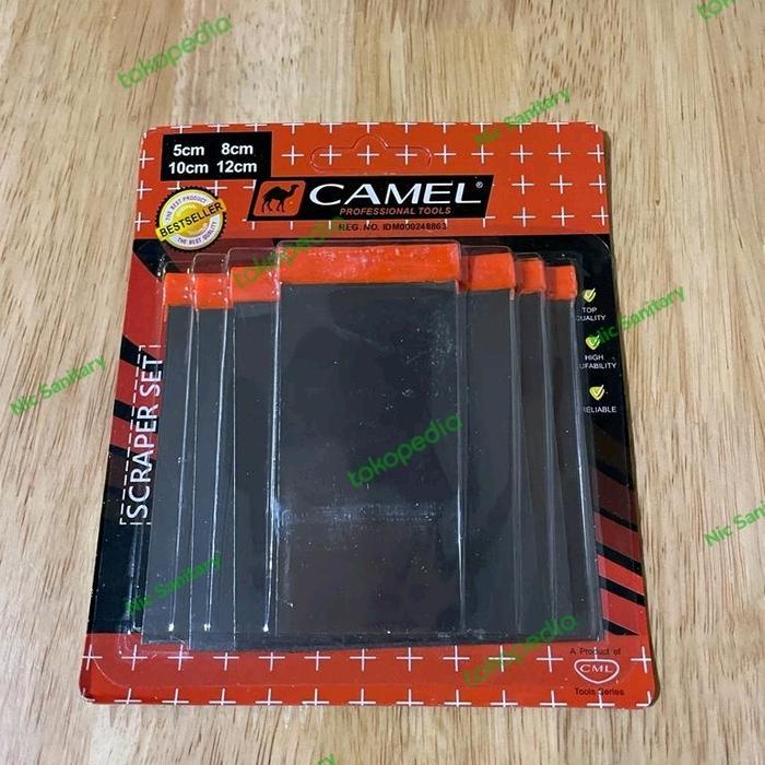 NEW!! Kape set CAMEL 4 PCS SCRAPER CAMEL 4 PCS