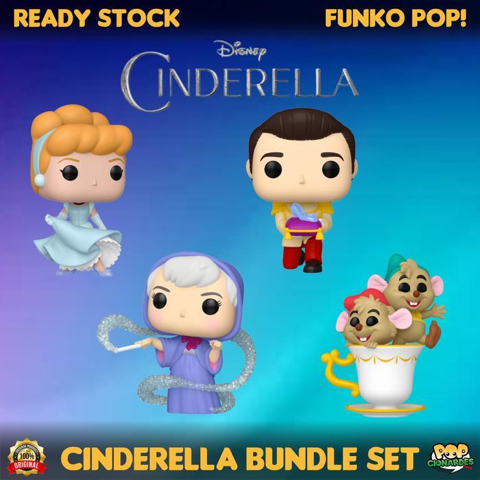 Funko POP! Disney - Cinderella 75th - Bundle Set
