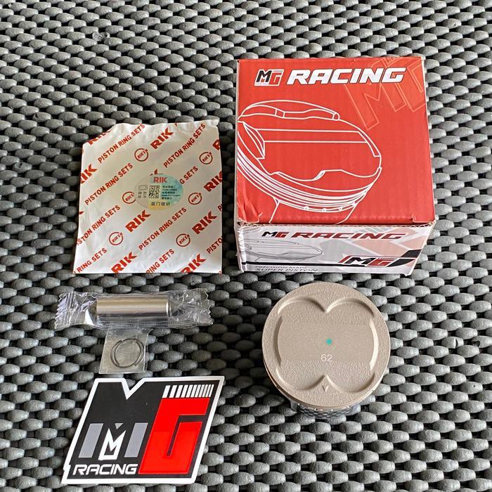 Piston Mx King 62 Anodize Casting Dum Mg Racing Piston 62 Casting