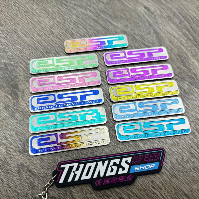 TERBARU Emblem Titanium ESP Honda