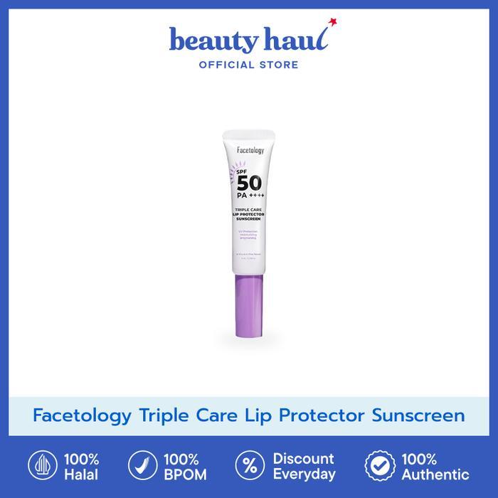 FACETOLOGY Triple Care Lip Protector Sunscreen