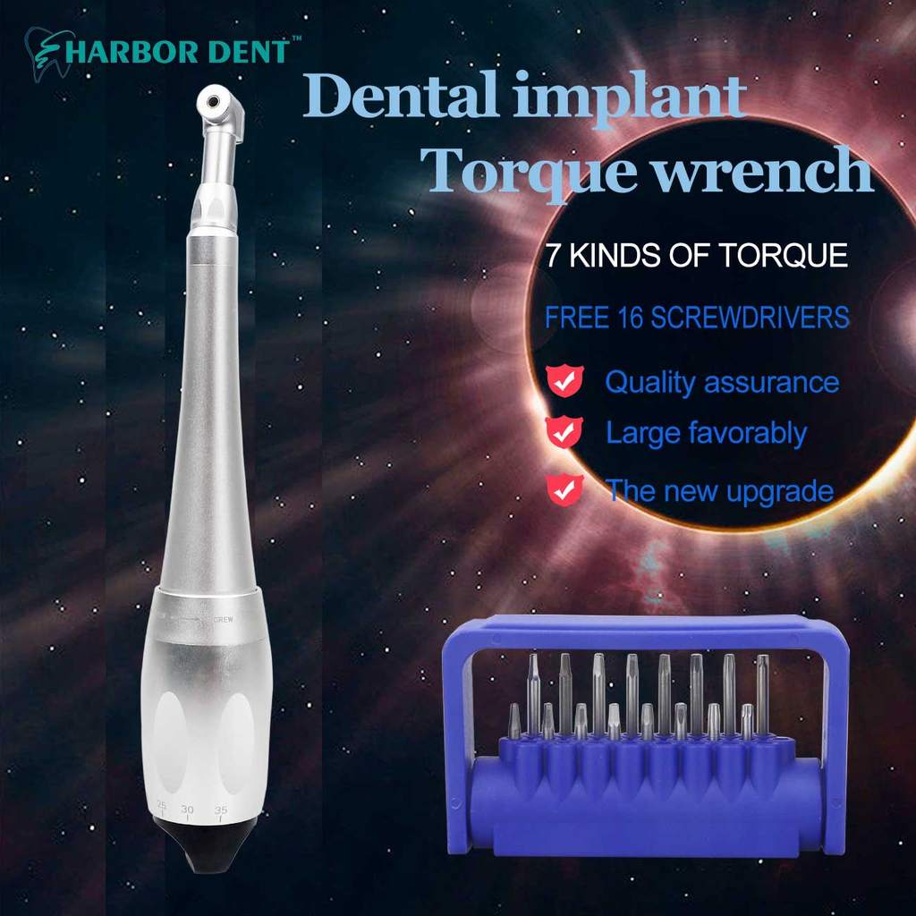 16pcs Dental Implan Ttool Restorat Adjustable Universal Implant