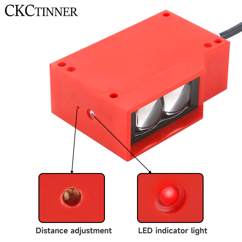 Distance 6M Long Range Diffuse Reflection Photoelectric Sensor E3JK-DS100 24V 220V AC/DC Universal