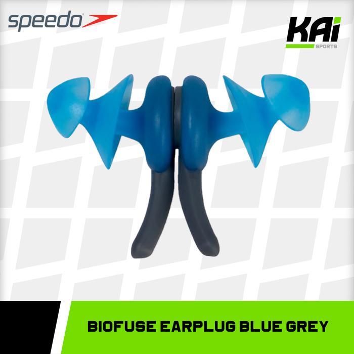 Speedo Biofuse Earplug - Blue Grey