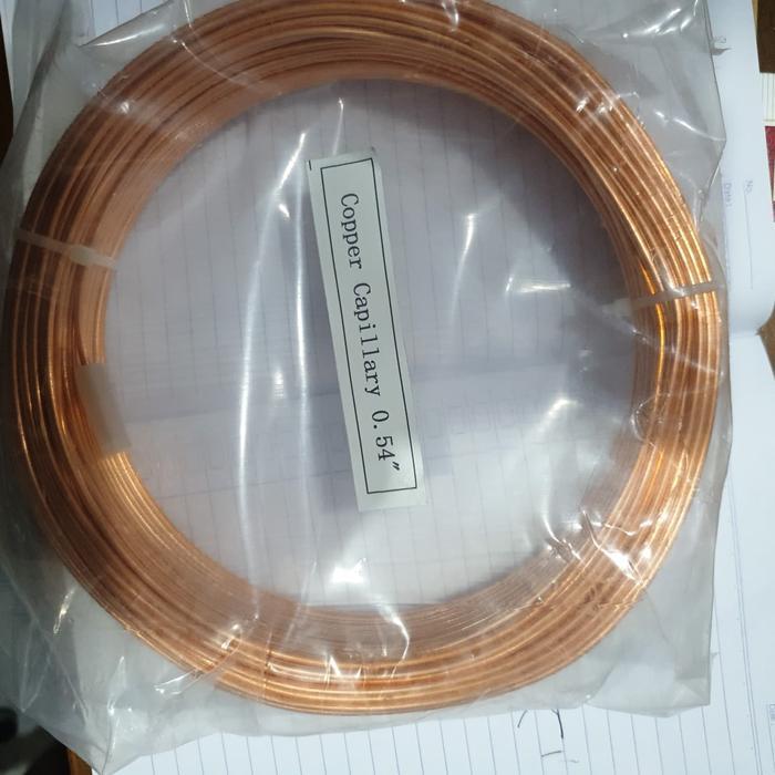 COPPER CAPILLARY 0,54.PANJANG 30METER.