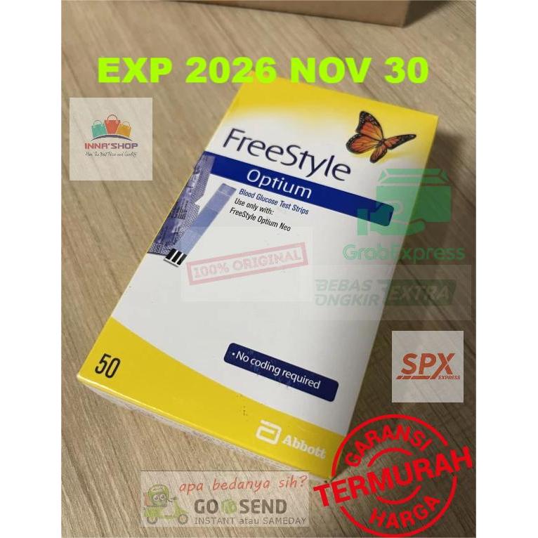 FreeStyle Optium , strip gula darah