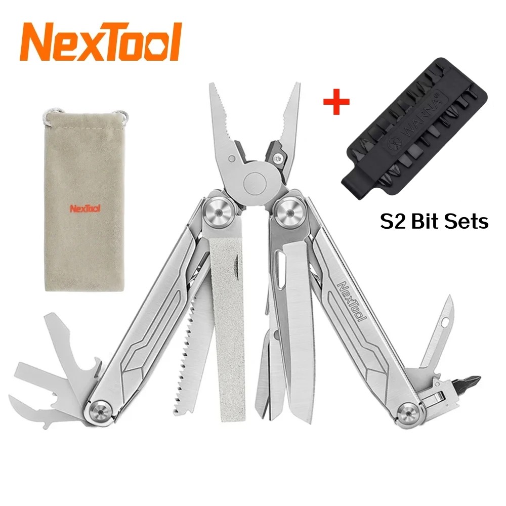 NexTool Captain 19 in 1 Multitool Plier Cable Wire Cutter Multifunctional Multi Tool Outdoor Folding