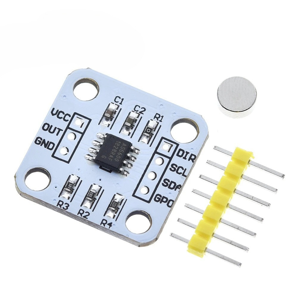 1/3PCS AS5600 magnetic encoder magnetic induction angle measurement sensor module 12 bit