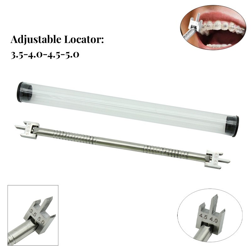Dental Orthodontic Brackets Positioner Adjustable Bracket Locator