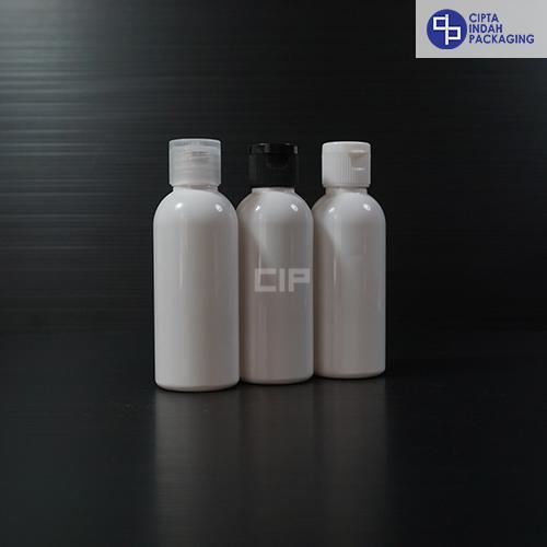 Botol Plastik Fliptop 60ml Putih