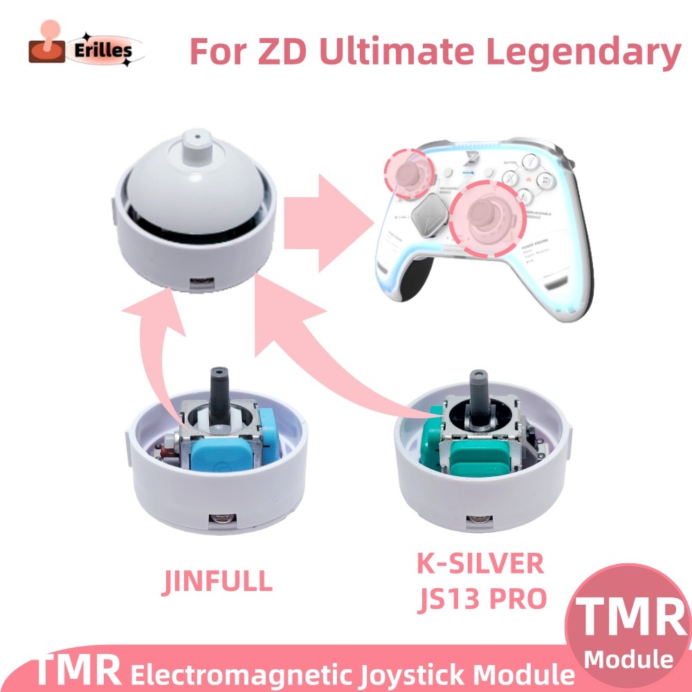 ZD Ultimate Legendary Gaming Controller Replaceable Joystick Module Cover Controller Accessories TMR