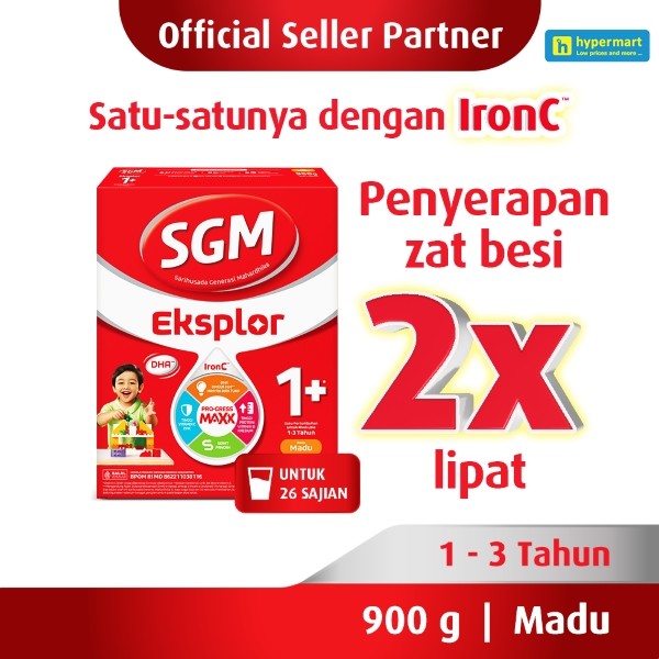 Sgm Eksplor 1+ Madu 900 Gr