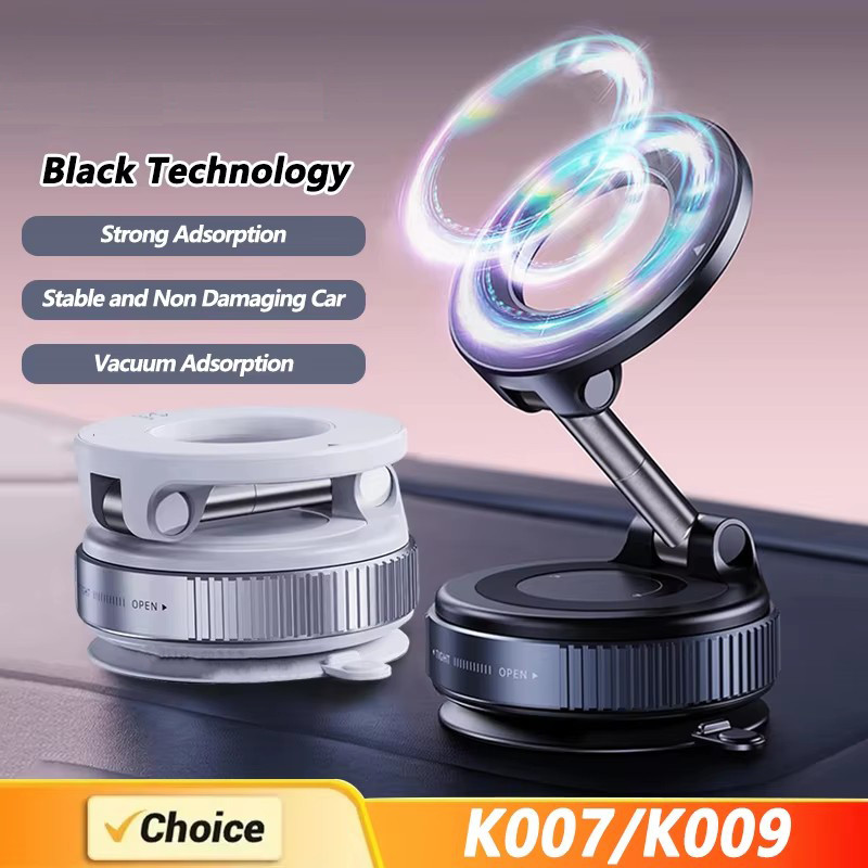 Vacuum Magnet Bracket Upgraded Version Magnetic Adjustment Strong Suck Design Foldable Multi-angles