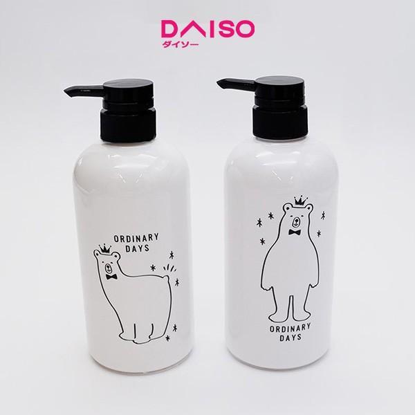 Daiso Pump bottle (Polar bear 600ml)