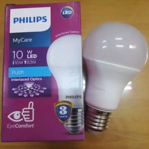 Lampu LED Bohlam 10 Watt Putih Cool Daylight Fitting E27