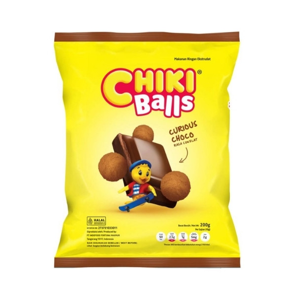 Chiki Balls Curious Choco 200 Gr