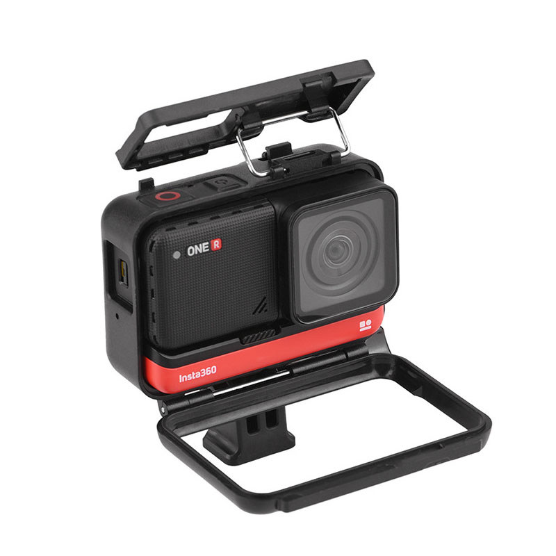Insta360 Accessories ONE R 4k Protective Frame Case Housing Shell Protector ABS + Long Screw + Base