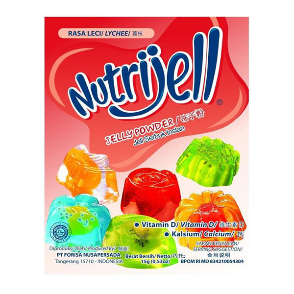 Nutrijell Rasa Lyche 15 Gr