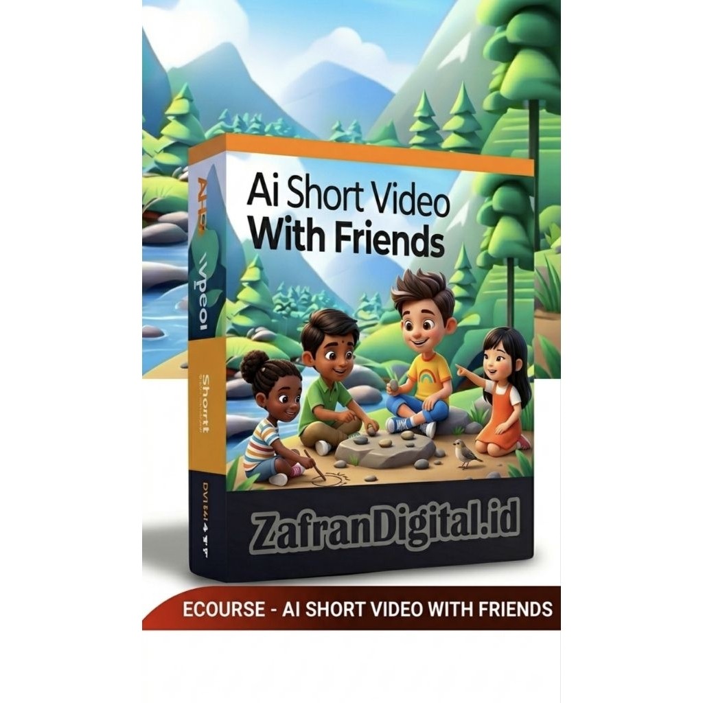 PREMIUM VISUAL AI – ECOURSE MEMBUAT GAMBAR AI
