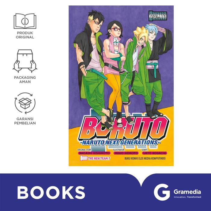 Buku Boruto - Naruto Next Generation Vol. 11
