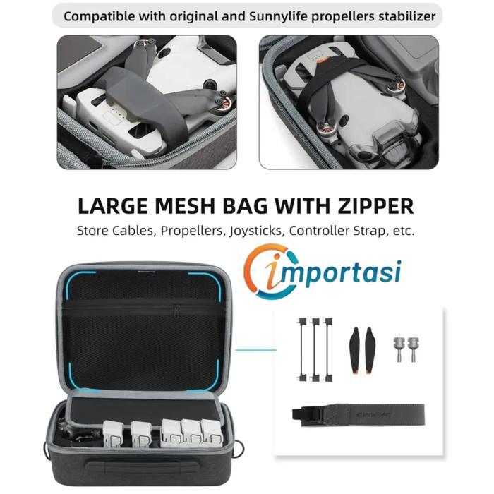SUNNYLIFE MULTI COMBO BAG FOR DJI MINI 4 PRO TAS CASE