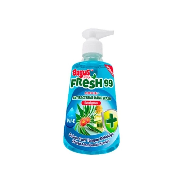 BAGUS FRESH 99 HAND WASH EUCALYPTUS BOTOL 400 ML