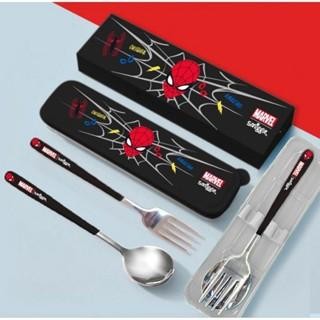 sendok set anak non sggle stainless ada box