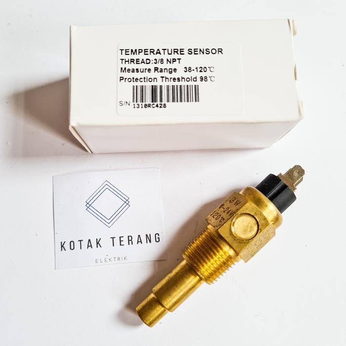 t3g7- Sensor Switch Suhu Drat 16 Mm 3/8 Npt Vdo Temperature Air Oli