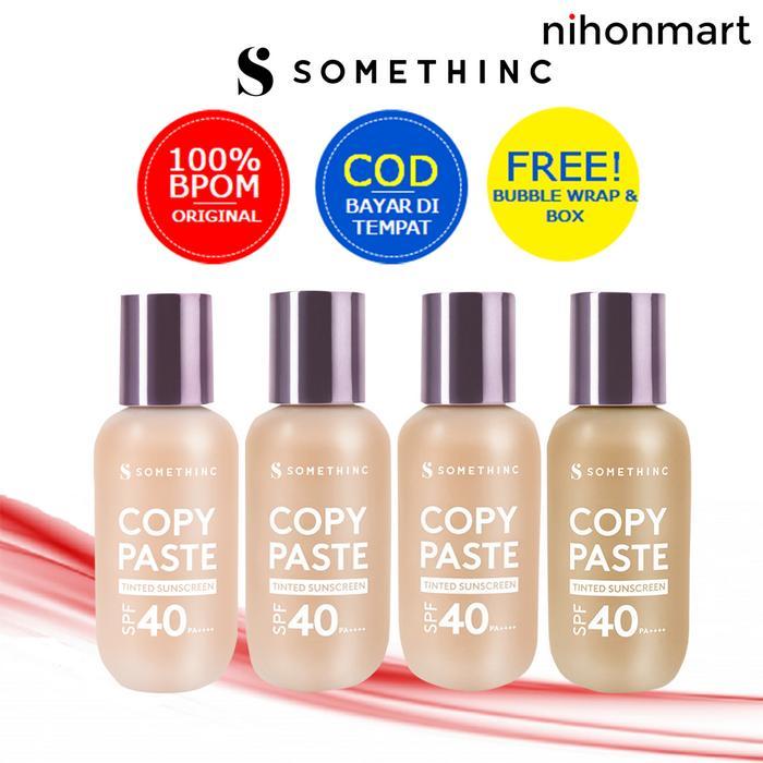DISKON! Somethinc Copy Paste Tinted Sunscreen (SPF 40) 50ml