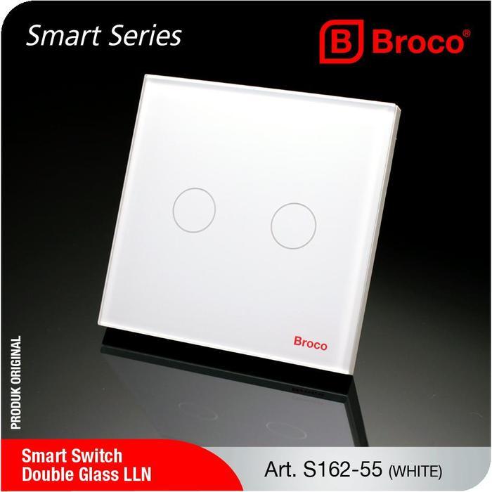 BROCO Smart Switch Double Glass (LLN) S162