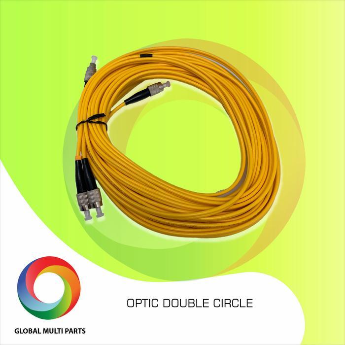 Double Optic Cable Circle 10 M / Kabel Optik bulat 10 M