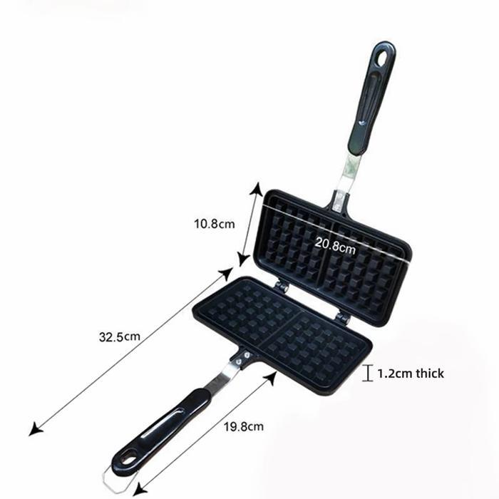 Khusus Grab! Waffle Croffle Maker Pan