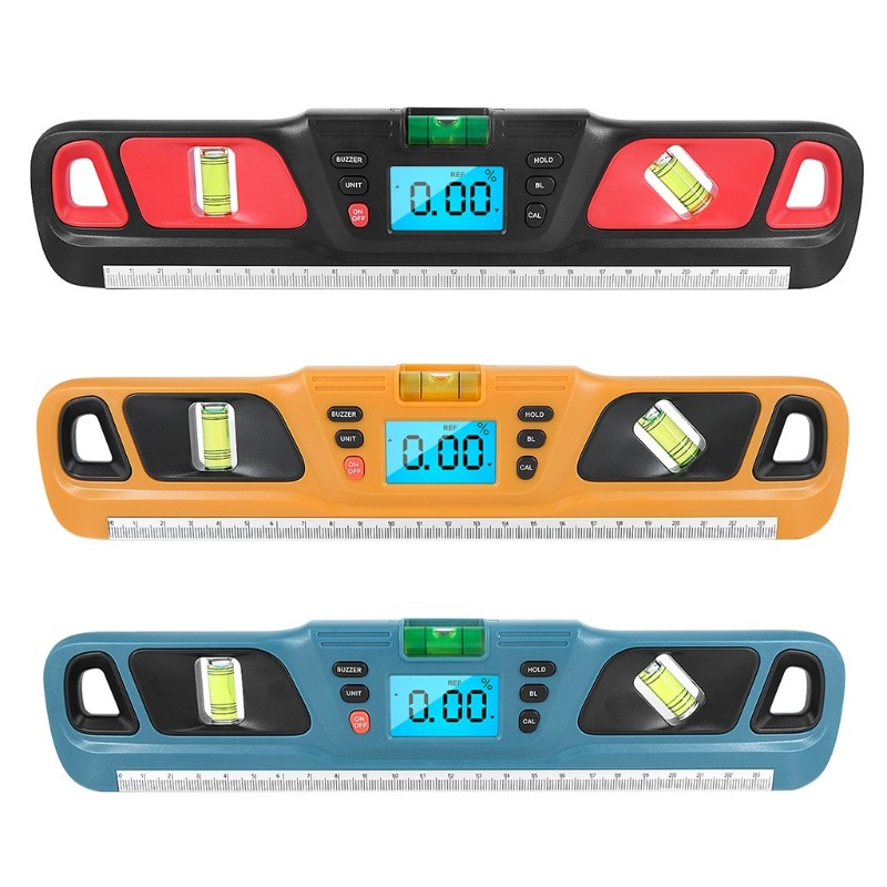 Digital Protractor Angle Finder Inclinometer Electronic Level 360 Degree LCD