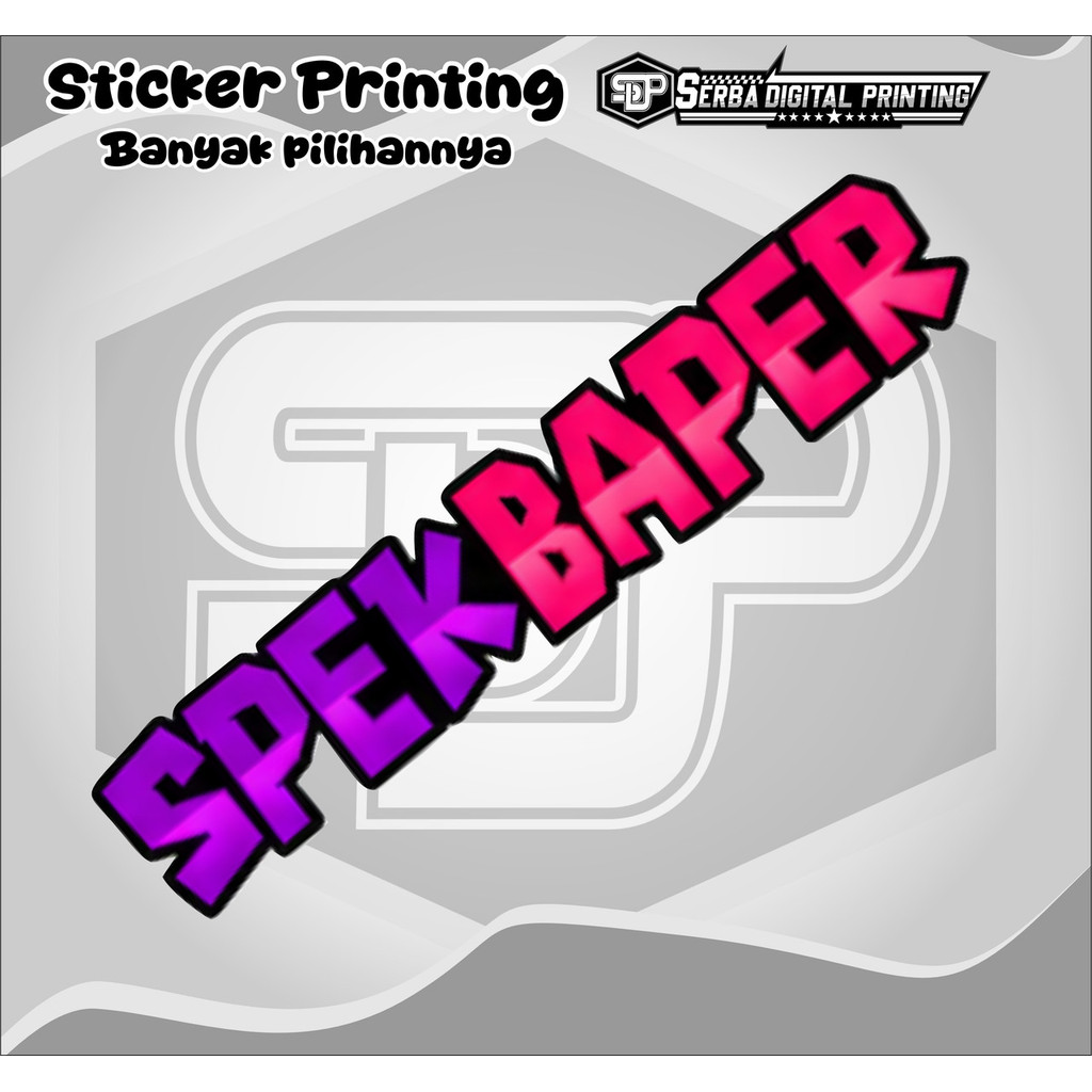 STIKER LUCU